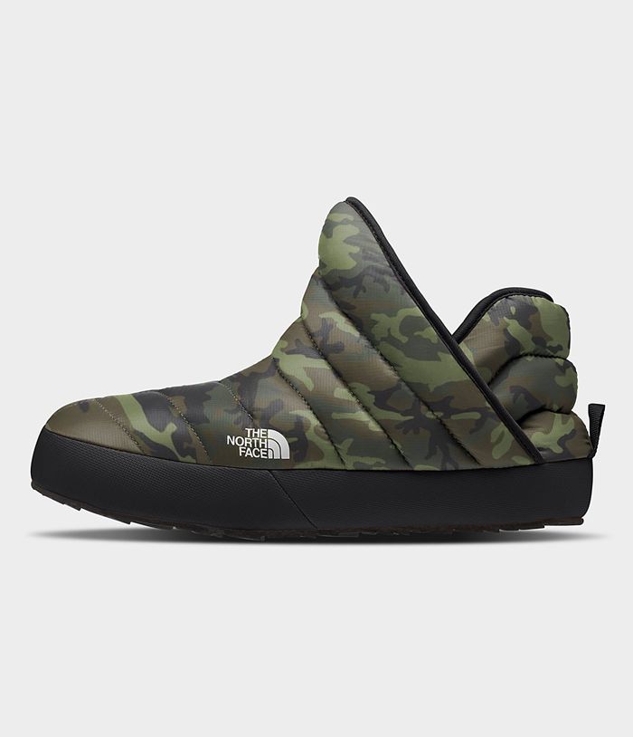 Pantuflas The North Face Hombre Thermoball™ Traction Booties - Colombia ZQHMLG860 - Camuflaje